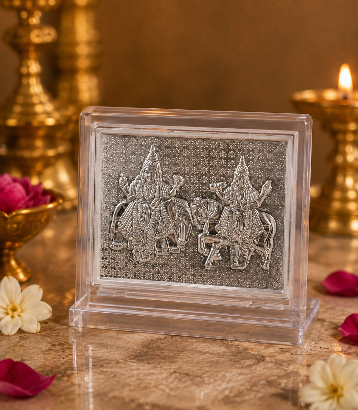 Brahaspatidev & Shukradev – Foil Stand2 Brahaspatidev & Shukradev – Foil Stand - Image 1